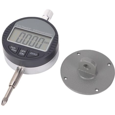 Digital dial comparator, digital probe indicator, dial test gauge, measuring range 0-12.7 mm/0.5 inch, dial test indicators, electronic gauge