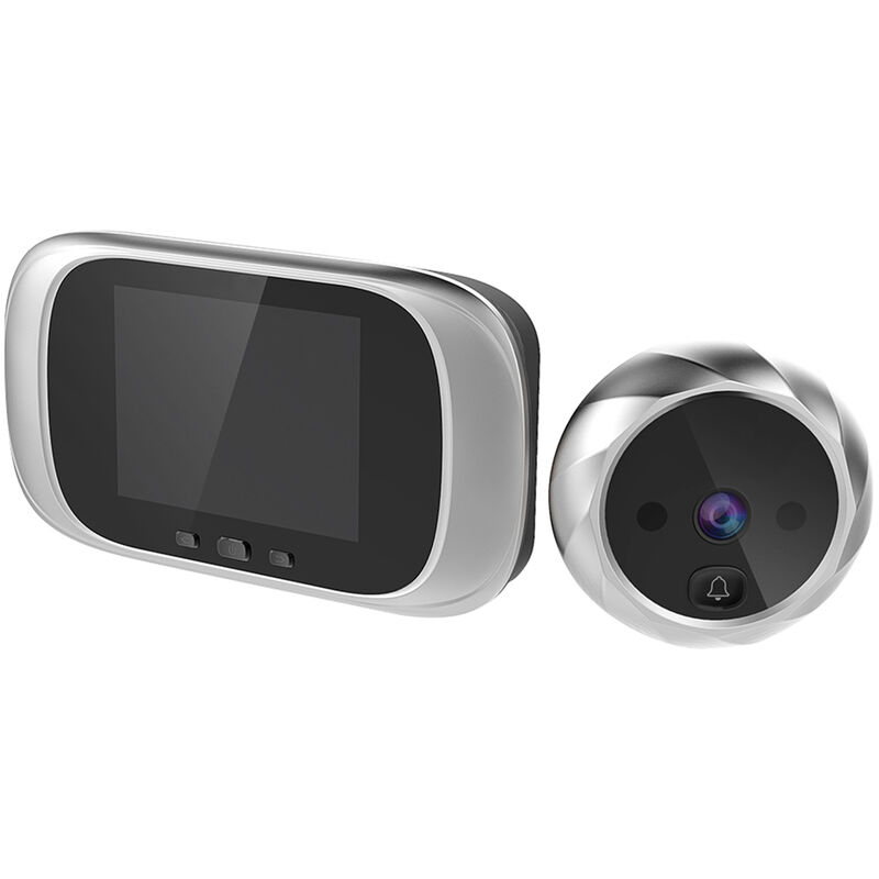 Digital Door Viewer Peephole Door Camera Doorbell 2.8-inch LCD Screen Night Vision Photo Shooting Digital Door Monitoring for Home