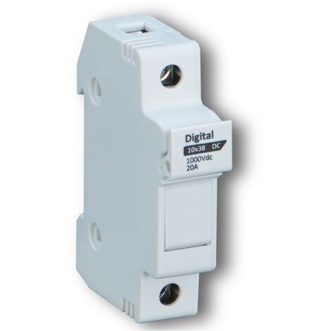 Digital Electric - 02612 - Coupe Circuit 1x20A/10x38/1000Vdc