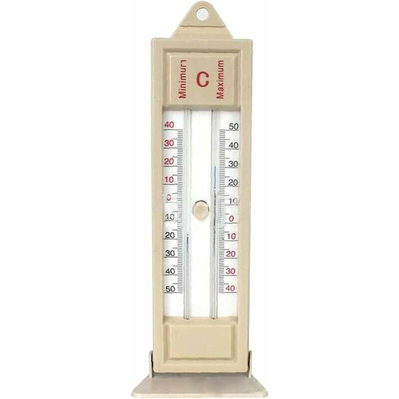 Digital Greenhouse Thermometer, Max Min Thermometer -Outdoor Space Garden Greenhouse Wall, Classic Design Wall Thermometer Easily Outdoor Planting