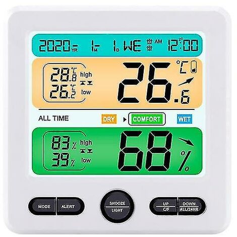 Digital hygrometer lcd electronic digital temperature humidity meter thermometer hygrometer indoor o，，THSINDE