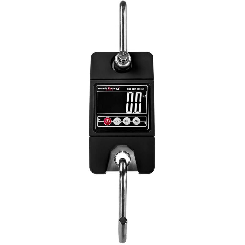 Steinberg Systems - Digital lcd Crane Scale Heavy Duty Industrial Portable 300Kg Weight Hanging Hook