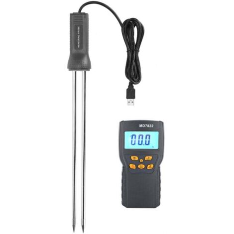 Digital Long Probe Moisture Meter with Tool for Measuring the Moisture of Corn, Rice, Wheat, and Grains