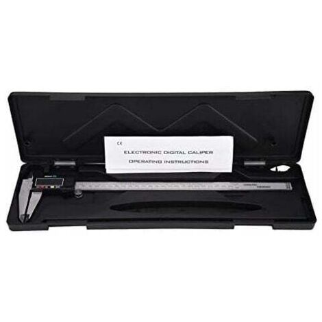 Digital Micrometers Ltd Calibro digitale 150 mm 0-150 mm Ampio schermo LCD Custodia inclusa