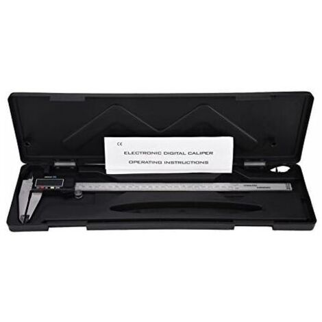 Digital Micrometers Ltd Digitaler Messschieber 150 mm 0–150 mm Großes LCD-Display Inklusive Koffer