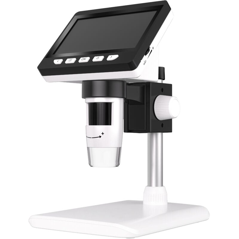 Lifcausal - Digital Microscope 2MP Pixel 50-1000X Magnification Portable Microscope for Identification Observation Compatible with Wins xp