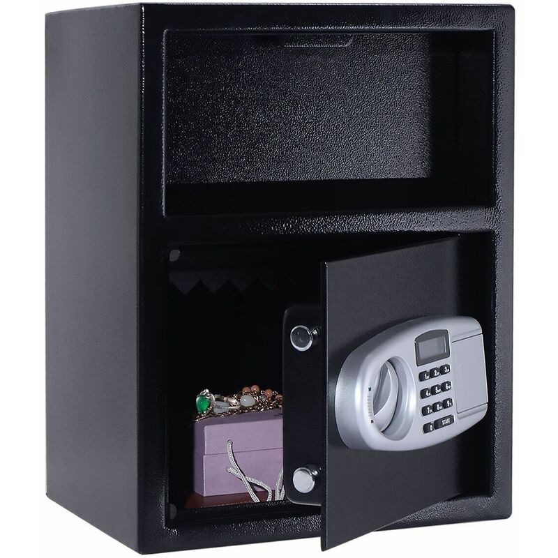 Digital Security Safe Box Cabinet Electronic Digital Keypad Deposit ...