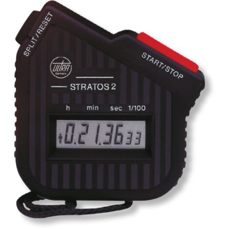 Digital-Stoppuhren STRATOS mit Kordel 10 Std./hours 1/100sec