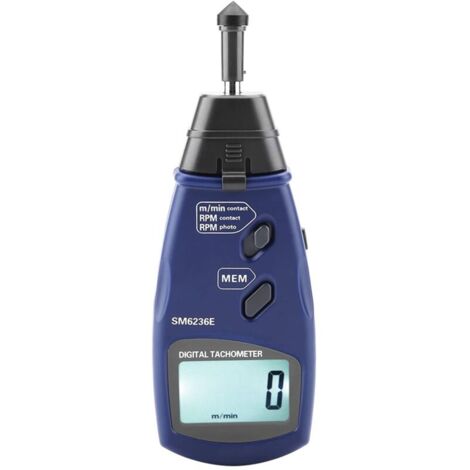 Digital Tachometer, Professional Non-Contact Tachometer with Laser Contact, Accuracy from 2.5 to 99,999 RPM, 5-Digit 18mm LCD Digital Tachometer Rotation Tester Tachometer Kit