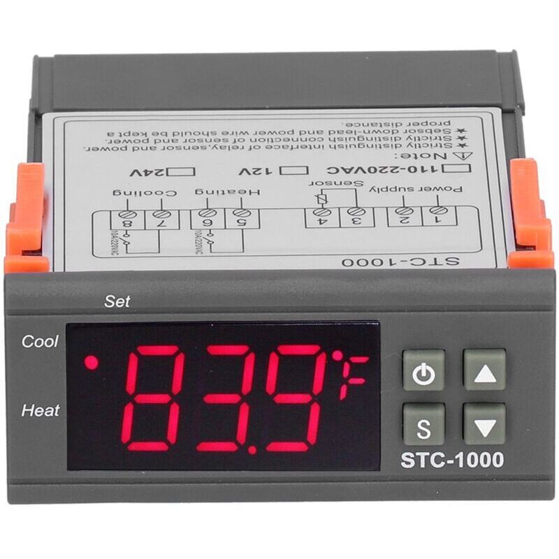 Image of Digital Temperature Controller, STC-1000 Digital Temperature&hellip;