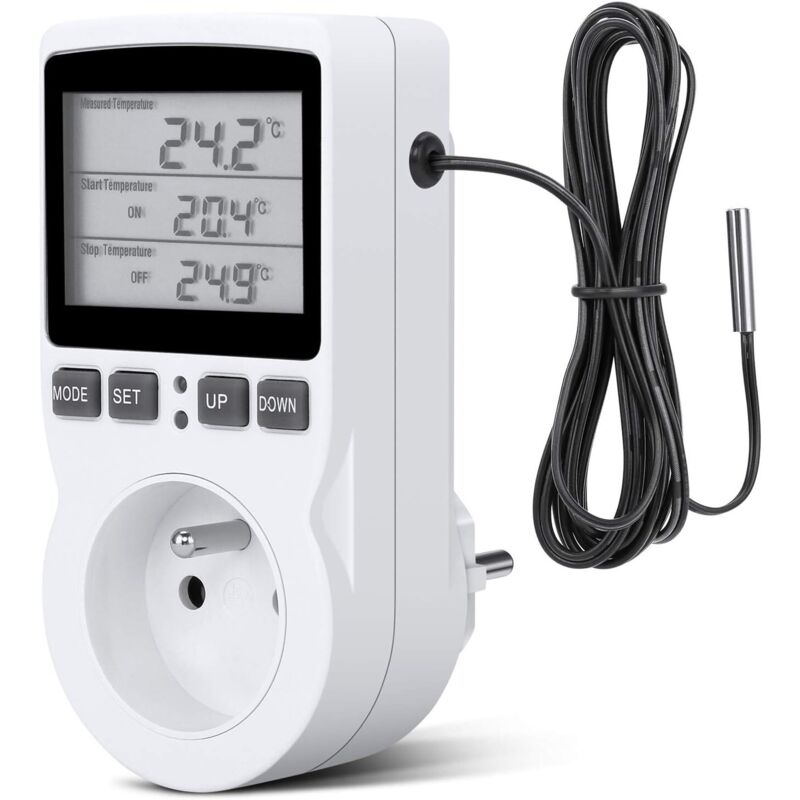 Image of Digital Temperature Controller, Thermostat Socket, LCD&hellip;