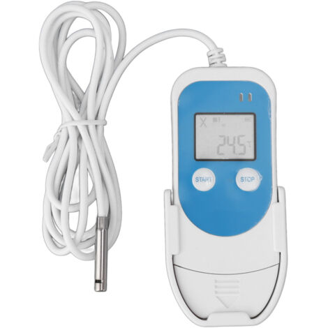 Digital Temperature Humidity Data Logger Reusable High Accuracy PDF Report USB Refrigerator Thermometer Recorder for Cold Chain