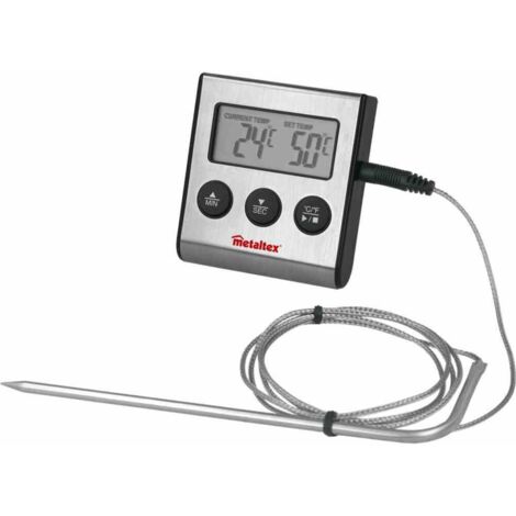 Digital-Thermometer mit Alarmfunktion und Timer