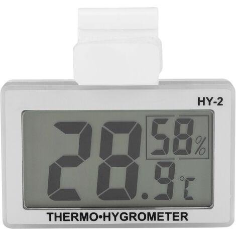 Digital Thermometer Temperature Humidity Meter for Aquarium Home Indoor Outdoor Use