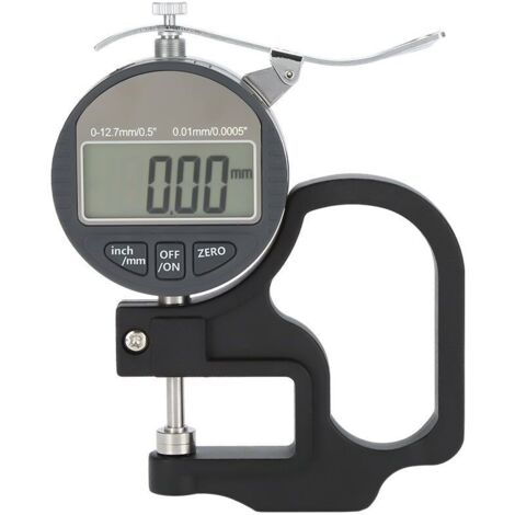 Digital thickness gauge (Accuracy: 0.01 mm)