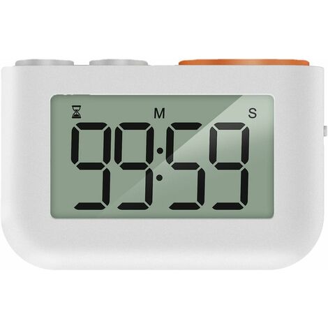 Number-one Duschuhr Digital Badezimmer Countdown Uhr Batteriebetrieben  Küche Wand Timer Wasserdicht für Wasser Spray Großes LCD Bildschirm  Temperatur