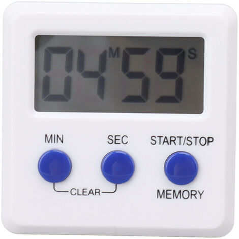 Digital Timer Learning Sports Electronic Timer Simple Timer for Home Kitchen Exercise Baking Playtime