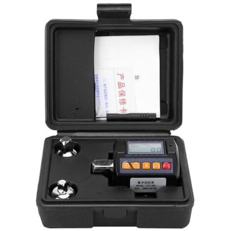 Digital torque meter, portable torque wrench adapter, high-precision electric torque tester for container lid leak testing and monitoring