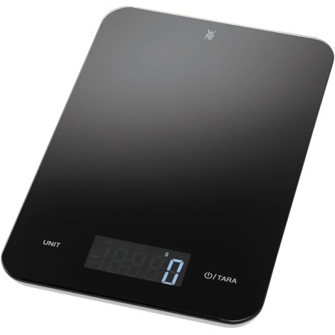Digitale Küchenwaage, schwarz, 5kg bis 1g