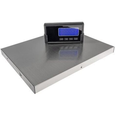 Digitale Paketwaage 100kg, Funk Display, 38x30cm