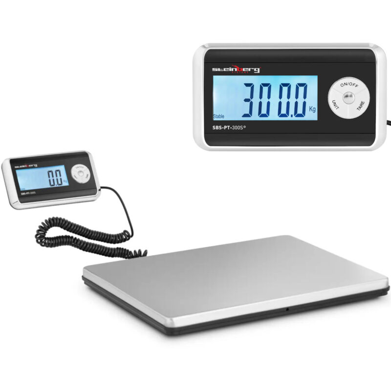 Steinberg Systems - Digitale Paketwaage Digital Industriewaage Bodenwaage 300 Kg / 100 G