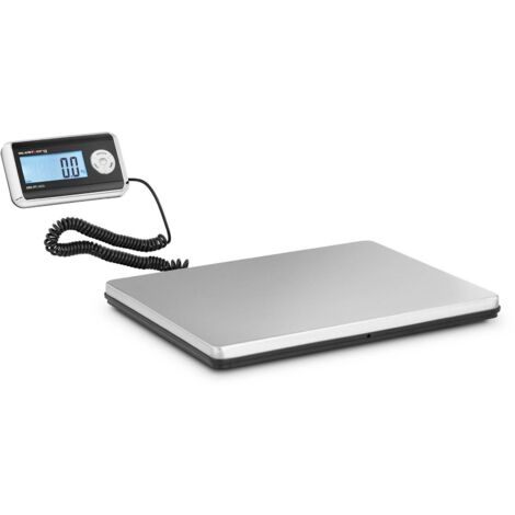 Digitale Paketwaage Paketwaage digital Industriewaage Bodenwaage 300 kg / 100 g - Schwarz