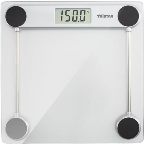 Digitale Personenwaage, 30x30cm bis 150kg, 100g-Messungen