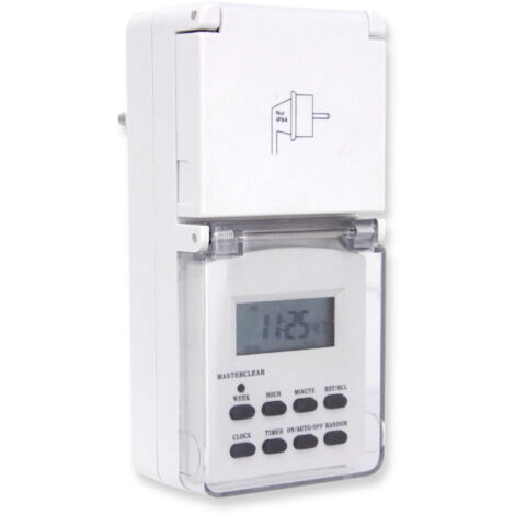 Digitale Tages-/Wochenzeitschaltuhr, IP44
