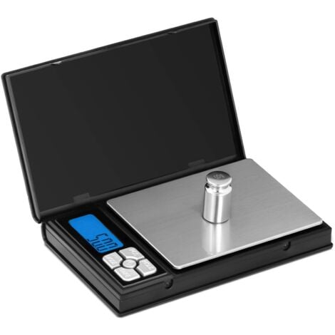 STEINBERG SYSTEMS Digitale Taschenwaage Feinwaage max. 3.000g Genauigkeit 0,5g/1.000g 115x91 mm