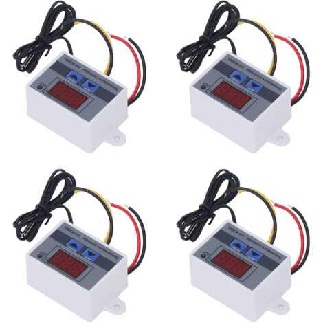 digitale Thermostate mit Digitalanzeige, Temperaturregler -50 °C bis 110 °C, 1500 W Wechselstrom, 110–220 V