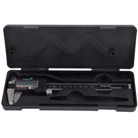 Digitaler Edelstahl-Messschieber 0-150 mm, hochpräzises elektronisches Mikrometer für industrielle Messungen