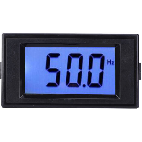 Digitaler Frequenzzähler für Wechselstrom 45–65 Hz, 80–300 V mit LCD-Anzeige – Messgenauigkeit