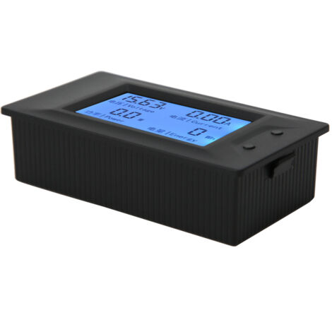 Digitaler Gleichstrom-Batterietester – Voltmeter, Amperemeter, Energiemesser 100 V/30 A LCD