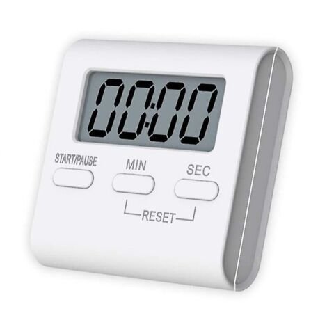 Digitaler Küchentimer, magnetischer Countdown-Timer mit lautem Alarm und großen Ziffern.