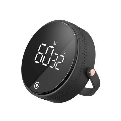 Digitaler Küchentimer mit großem LED-Display, magnetischer Countdown-Funktion und Timer für Küche, Klassenzimmer, Fitness und Backen