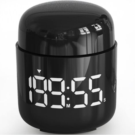 Digitaler Küchentimer mit großer LED-Anzeige Countdown-Timer mit Einstellbarer Lautstärke für Kochen und Lehrzeit für Kinder und Lehrer.
