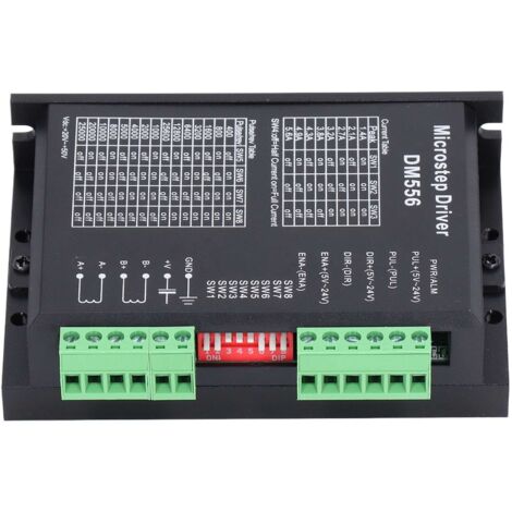 Digitaler Mikroschritttreiber für 57/86-Schrittmotoren, 2-phasiger 5,6-A-Controller DM556 NEMA23/34