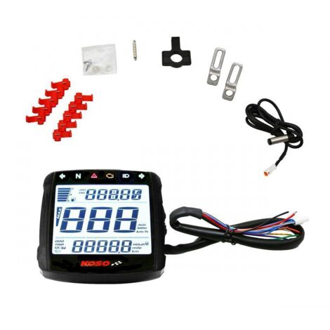 digitaler multifunktionszähler 12v neu koso xr-01s für motorrad