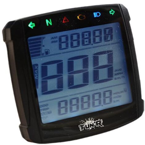 digitaler multifunktionszähler 12v tun'r neu für motorrad roller