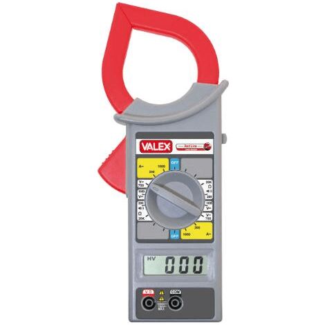 Digitaler Multimeter-Stromklemmen-Testtester mit Messleitungen Valex