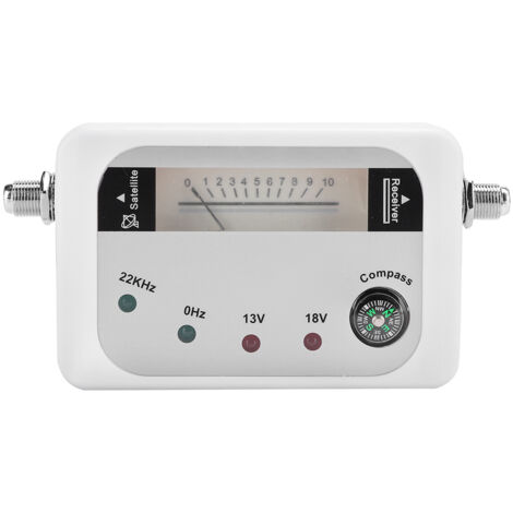 Digitaler Satellitensignaldetektor 950–2150 MHz mit LED-Anzeige und Leistungsmessung