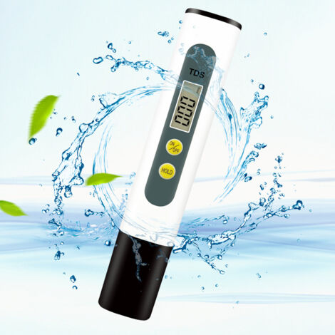 Digitaler TDS-Wassertester LCD 0–999 PPM, Trinkwasser & Hydrotherapie