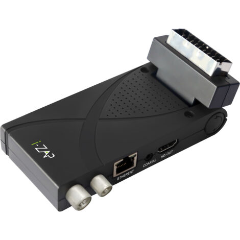 Digitaler terrestrischer decoder i-can t375-dvbt2-hd mini scart