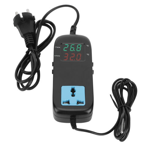 Digitaler Thermostat für Inkubatoren – Elektronische Temperaturregelung 90 V–250 V EU