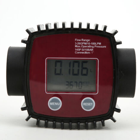 Digitaler Wasserdurchflusssensor 10–100 l/min mit 1-Zoll-Innengewinde