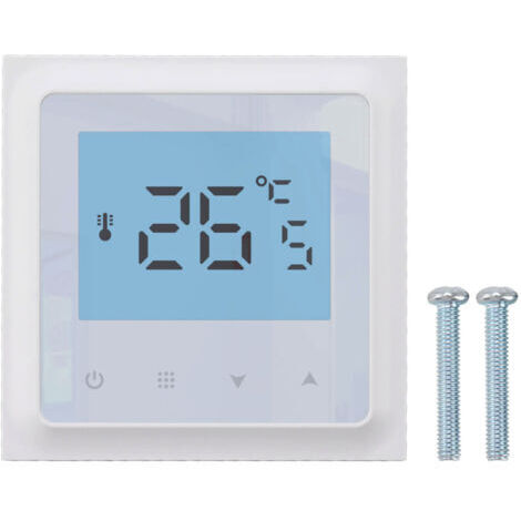 Digitales 90-240-V-Thermostat für Wechselstrom, präzise Steuerung, individuelle Programmierung, Fußbodenheizung für Wandkaminofen