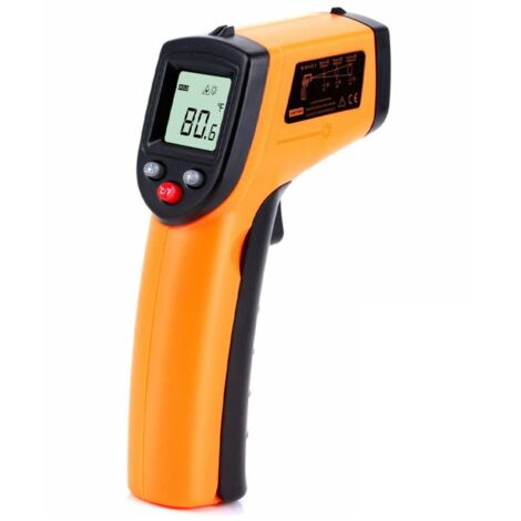 Digitales berührungsloses Infrarot-Thermometer -50-400 °C Sofort ablesbare Temperaturmessung GM320 für Industrieküchen
