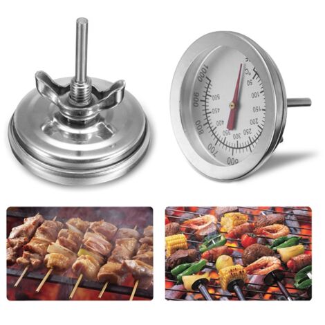 Digitales Fleischthermometer für den Grill, Edelstahl – Präzises Küchenzubehör