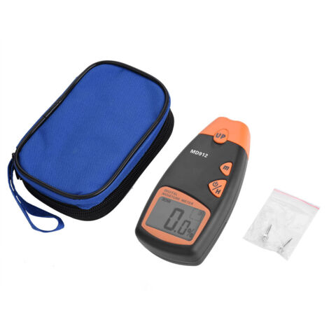 Digitales Hygrometer MD912 mit LCD-Bildschirm, 2/4-Zoll-Anschluss für Holz – Feuchtigkeitsmesser
