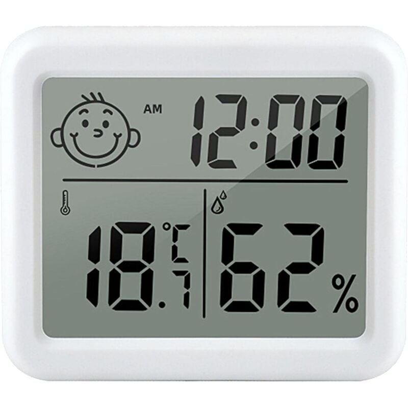Image of Ineasicer - Digitales Innen-Hygrometer-Thermometer mit LCD-Anzeige und Speicherfunktion